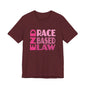 END RACE BASED LAW Pink T-Shirt Short Sleeve