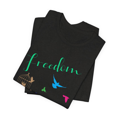 Freedom Birds T‑Shirt Short Sleeve