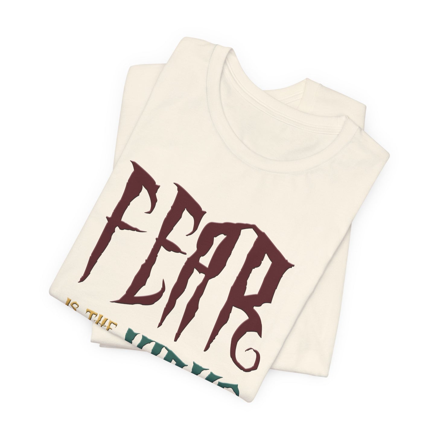 Fear Is The Virus 1 (front) 2 (back) T-Shirt Short Sleeve