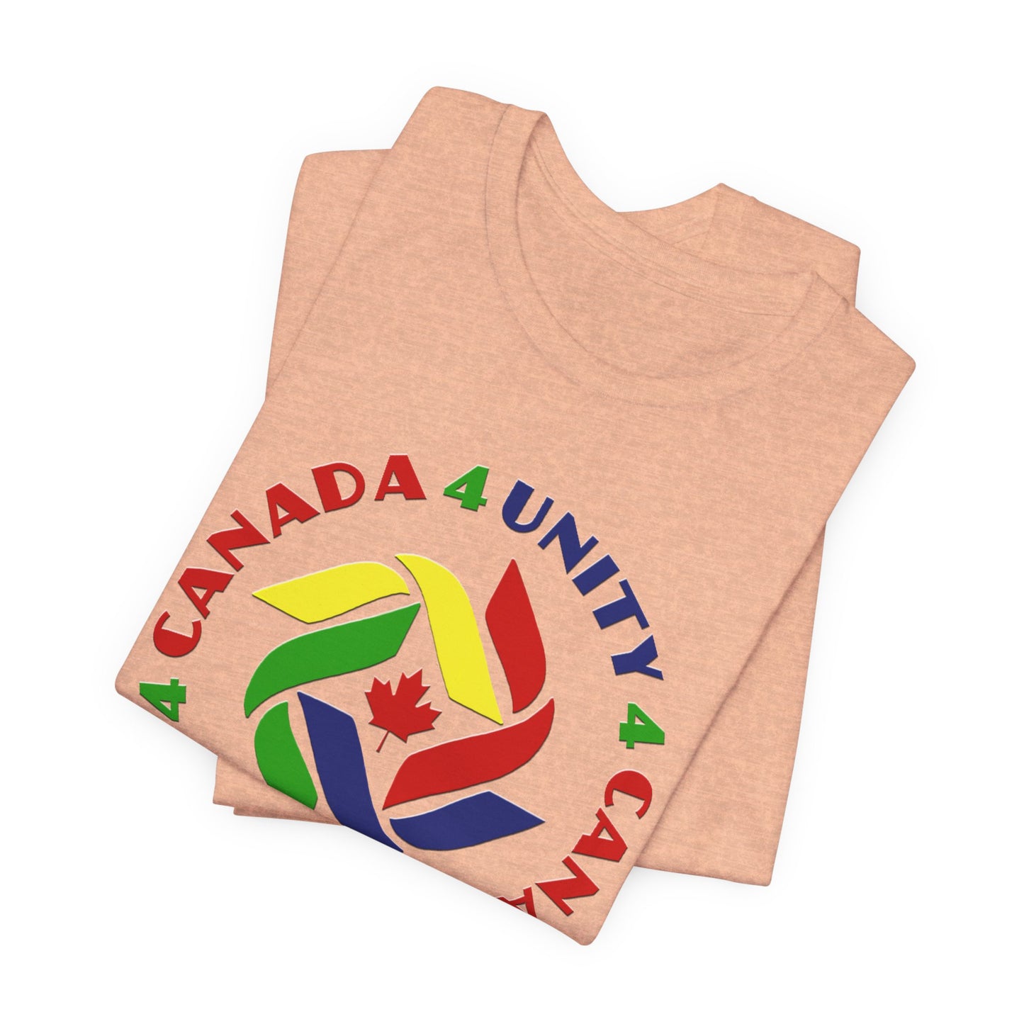 Unity 4 Canada Crayon Colours T-Shirt Short Sleeve