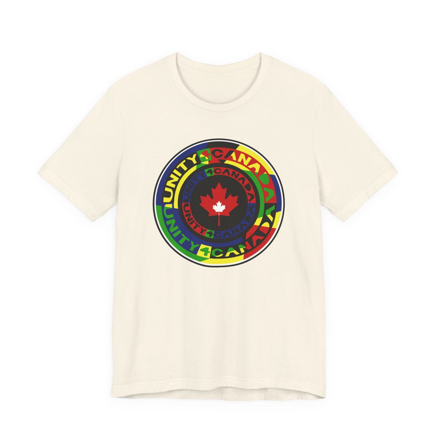 Unity 4 Canada Multi Colour T-Shirt Short Sleeve