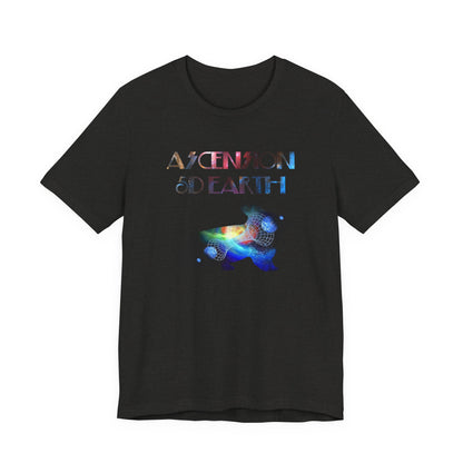 Ascension 5D Earth Rabbit T-Shirt Short Sleeve