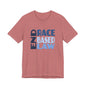 END RACE BASED LAW Blue T-Shirt Short Sleeve