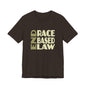 END RACE BASED LAW Beige T-Shirt Short Sleeve