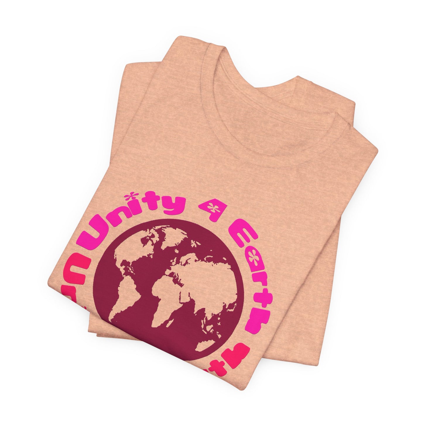 Unity 4 Earth Pink T-Shirt Short Sleeve