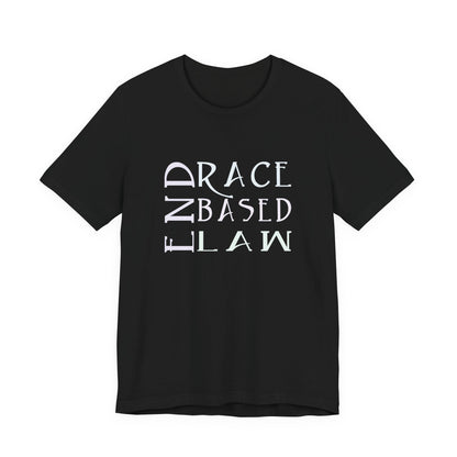END RACE BASED LAW  Slim Pastel T-Shirt Short Sleeve