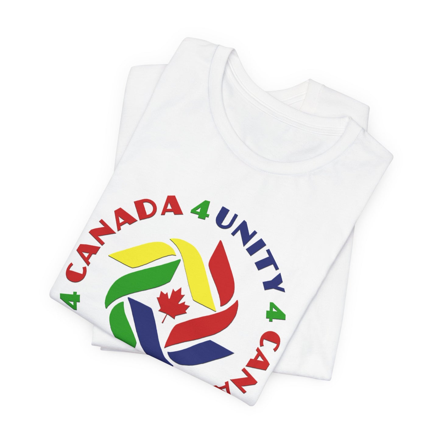 Unity 4 Canada Crayon Colours T-Shirt Short Sleeve