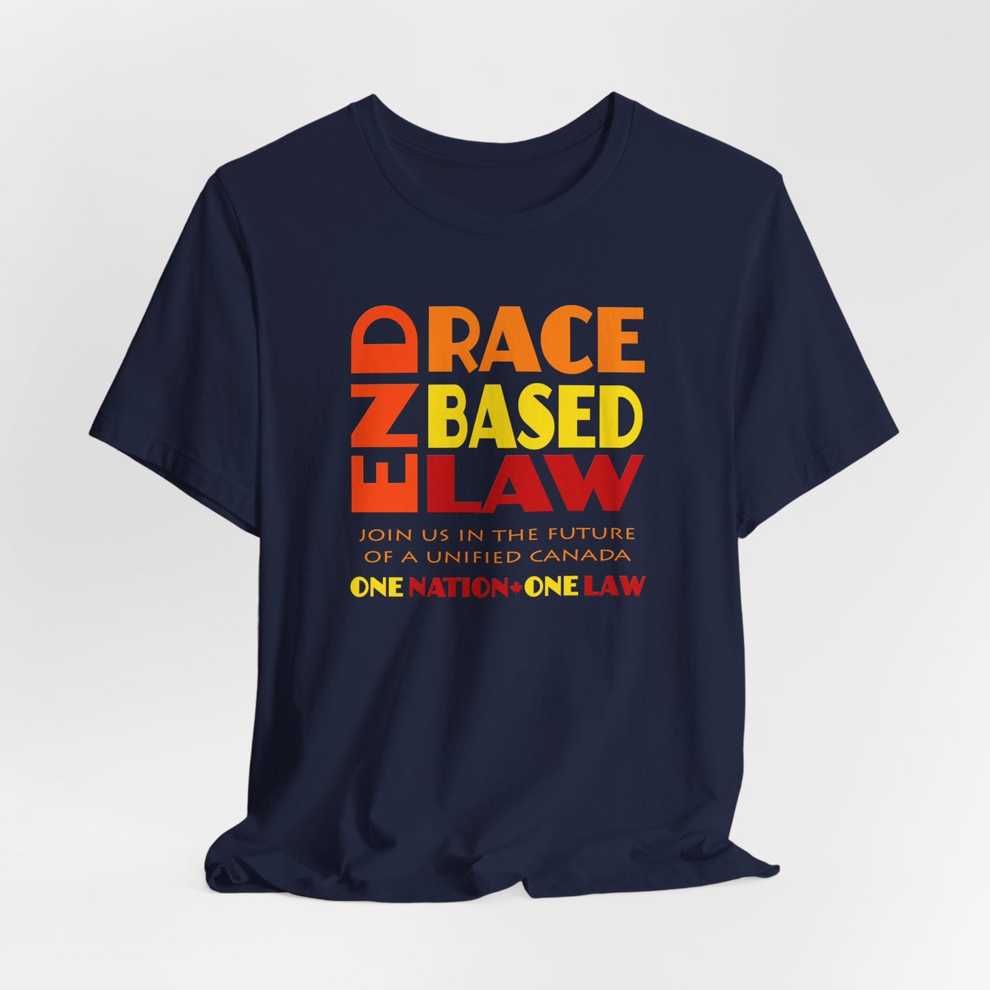 END RACE BASED LAW Canada Sunset T-Shirt Short Sleeve