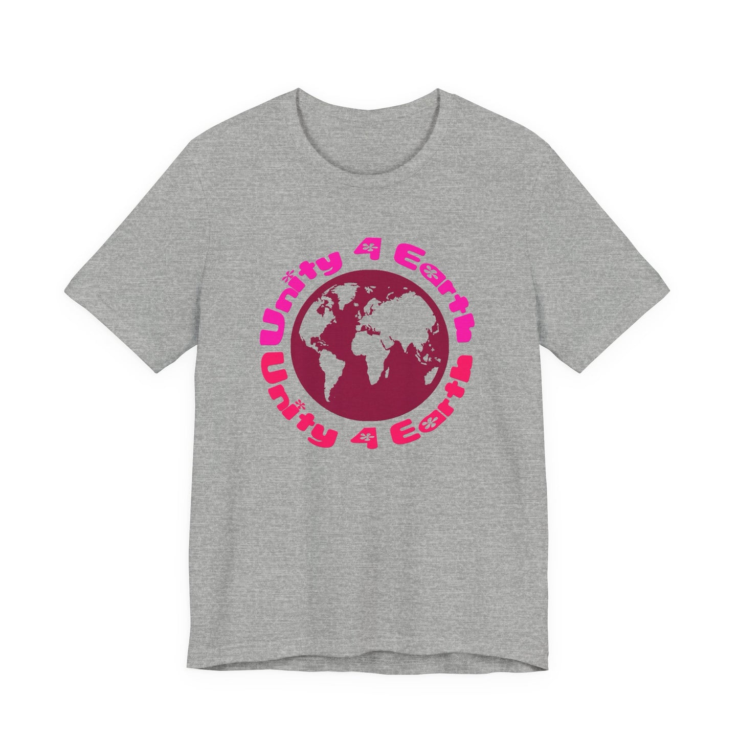 Unity 4 Earth Pink T-Shirt Short Sleeve