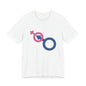 Man In Woman T-Shirt Short Sleeve