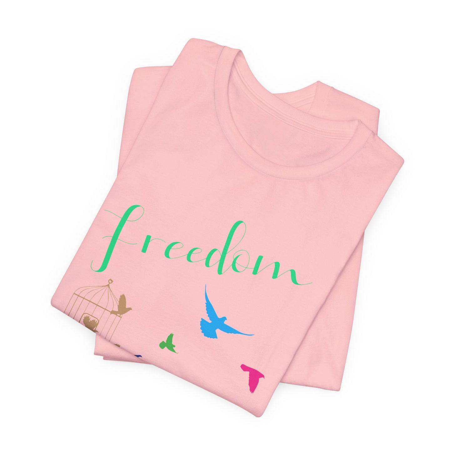 Freedom Birds T‑Shirt Short Sleeve