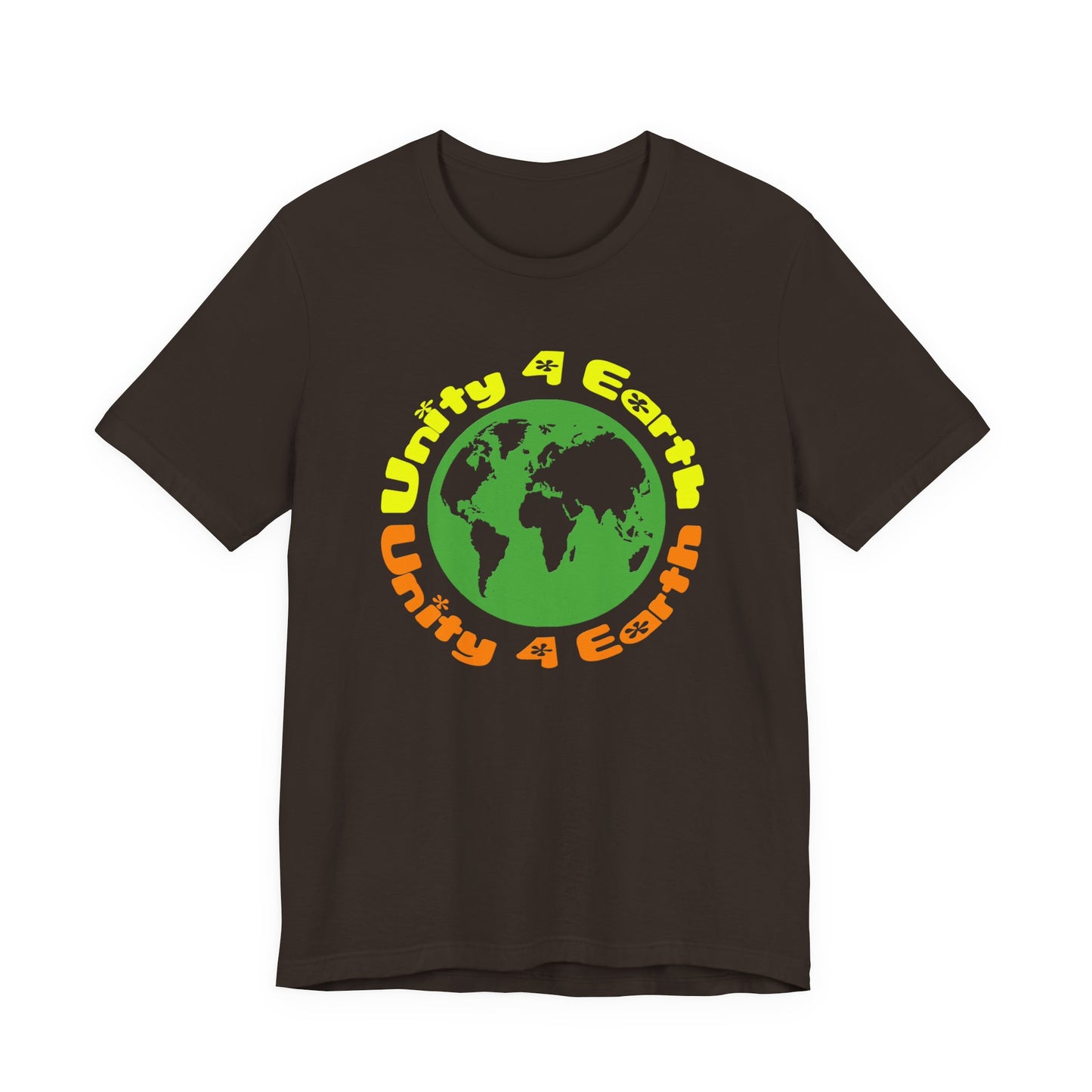 Unity 4 Earth Green Yellow T-Shirt Short Sleeve