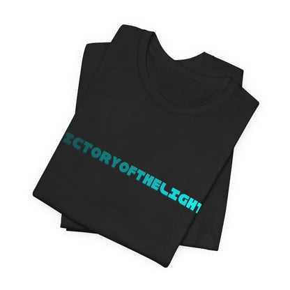 Victory Of The Light  Blue Banner T-Shirt Short Sleeve