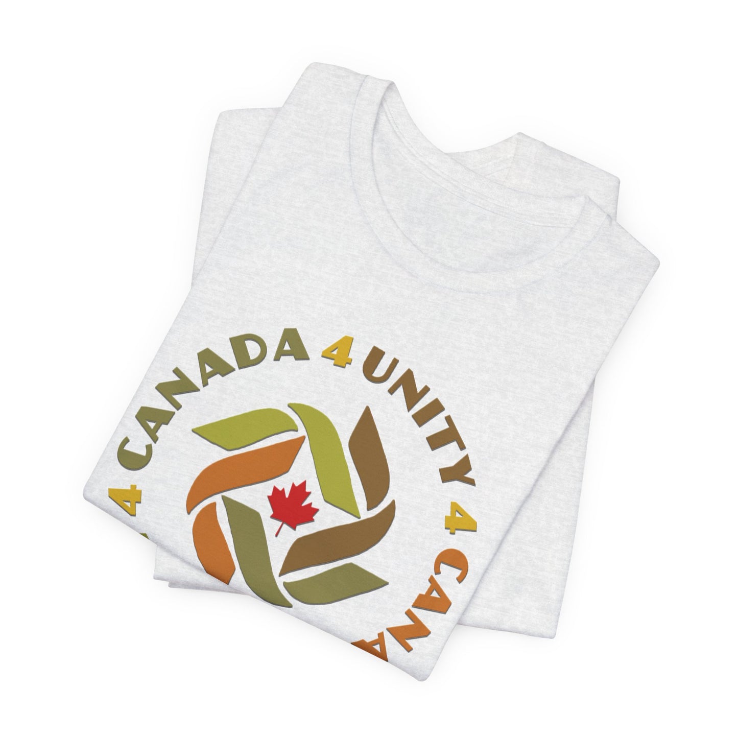 Unity 4 Canada Earth Tones T-Shirt Short Sleeve