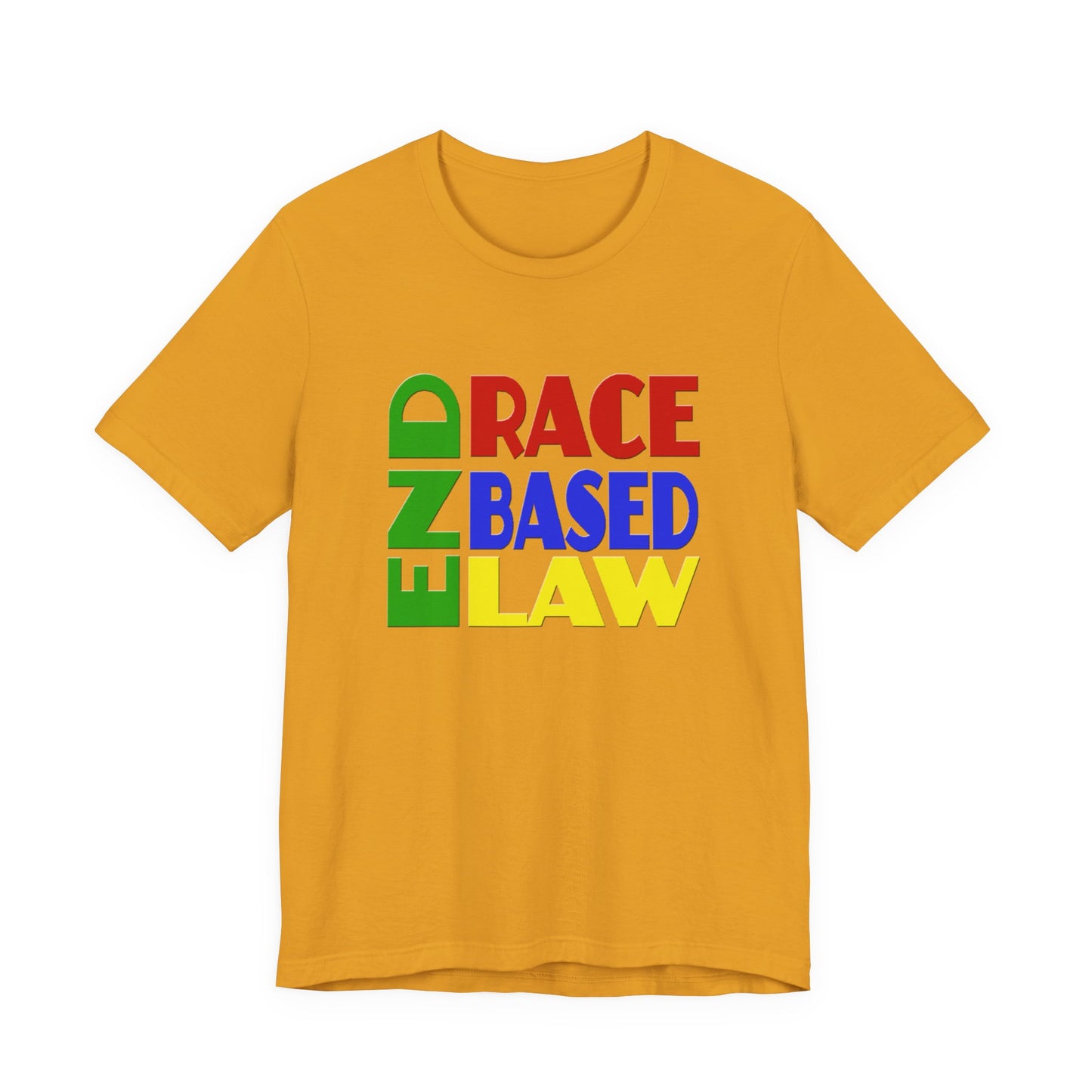 END RACE BASED LAW Crayon Colours T-Shirt Short Sleeve