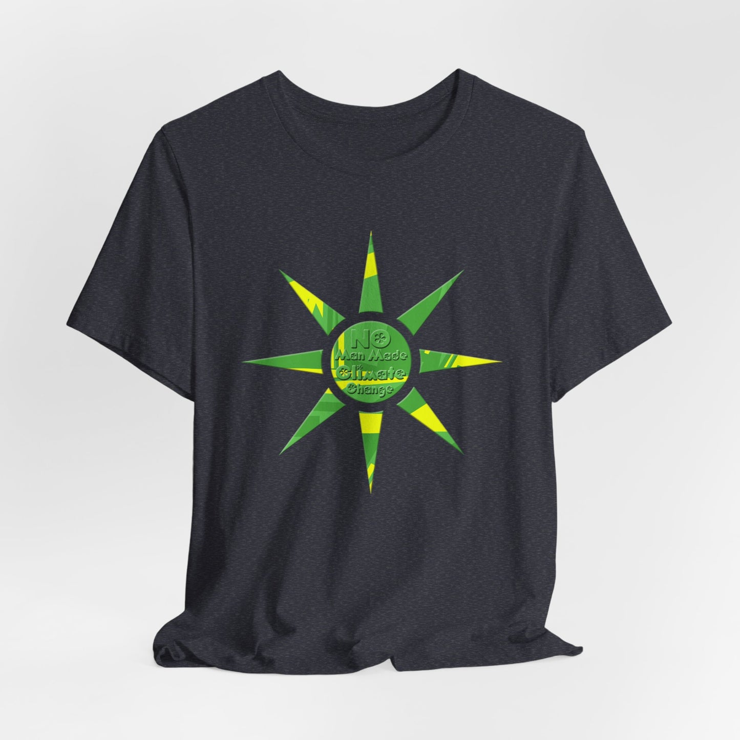 No Man Made Climate Change T-Shirt Short Sleeve
