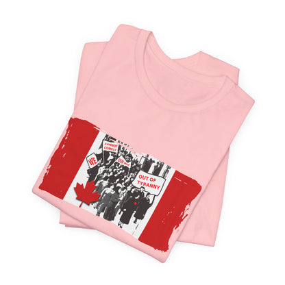 We Cannot Comply Our Way Our Of Tyranny  T-Shirt Short Sleeve