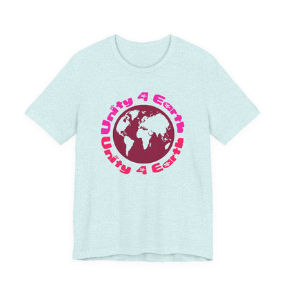 Unity 4 Earth Pink T-Shirt Short Sleeve