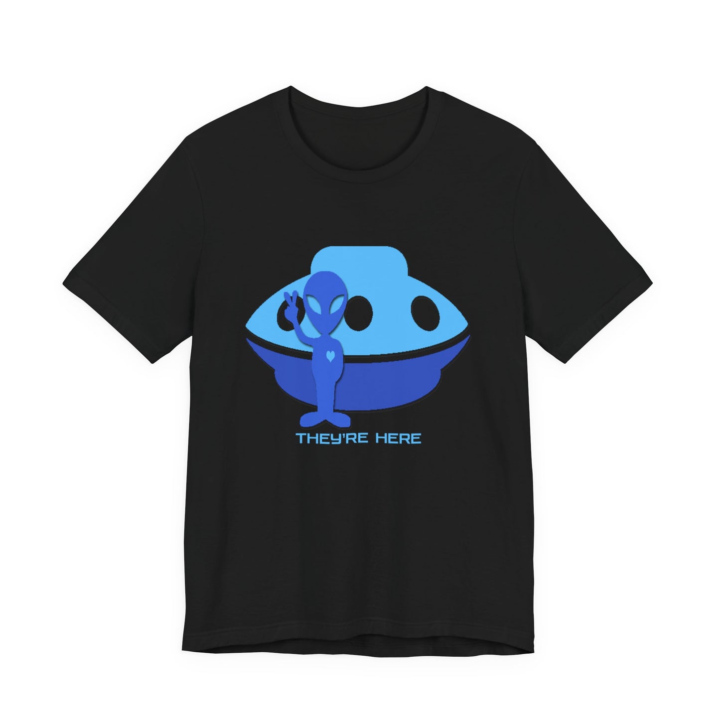 They Are Here T-Shirt Short Sleeve