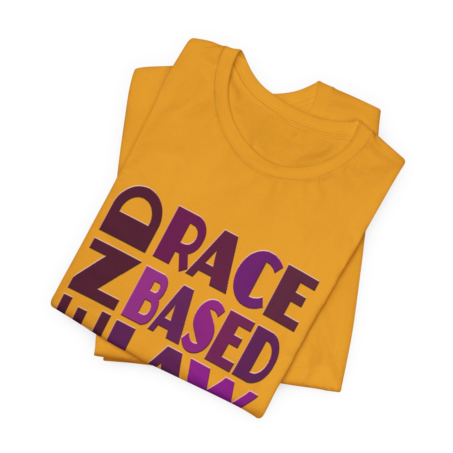 END RACE BASED LAW Purple T-Shirt Short Sleeve