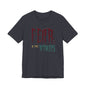 Fear Is The Virus 1 (front) 2 (back) T-Shirt Short Sleeve