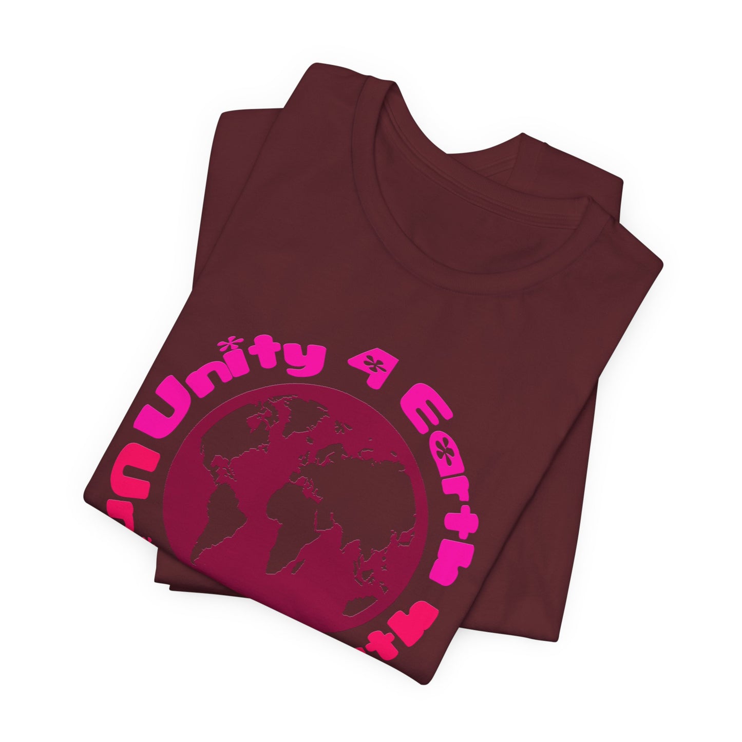 Unity 4 Earth Pink T-Shirt Short Sleeve