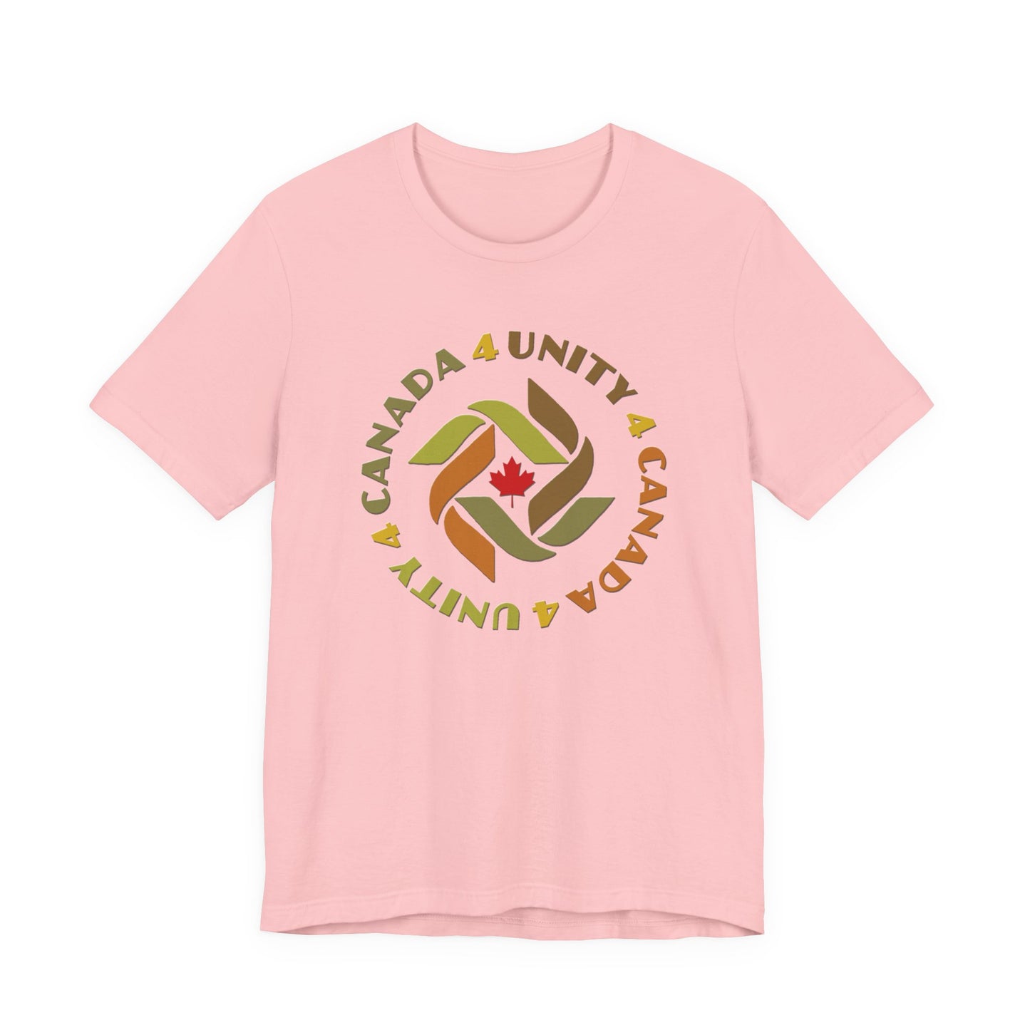 Unity 4 Canada Earth Tones T-Shirt Short Sleeve