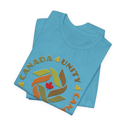Unity 4 Canada Earth Tones T-Shirt Short Sleeve