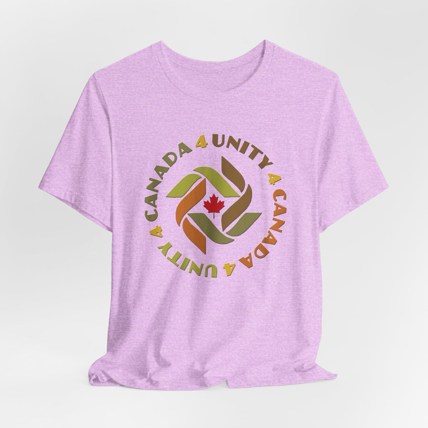 Unity 4 Canada Earth Tones T-Shirt Short Sleeve