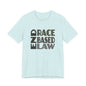 END RACE BASED LAW Grey T-Shirt Short Sleeve