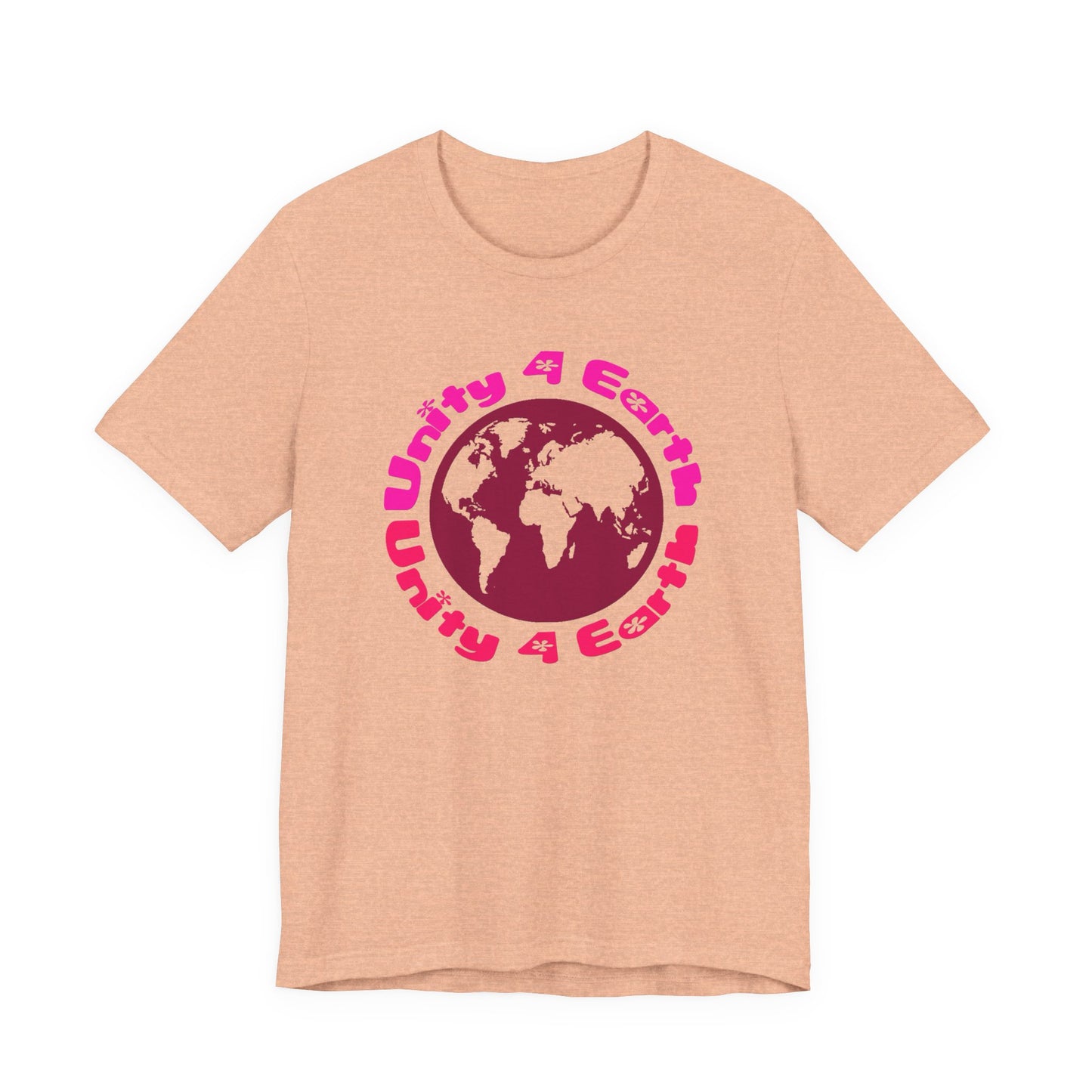 Unity 4 Earth Pink T-Shirt Short Sleeve