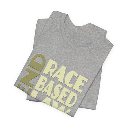 END RACE BASED LAW Beige T-Shirt Short Sleeve