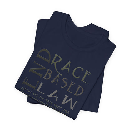 END RACE BASED LAW Canada Slim Grey T-Shirt Short Sleeve