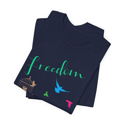 Freedom Birds T‑Shirt Short Sleeve