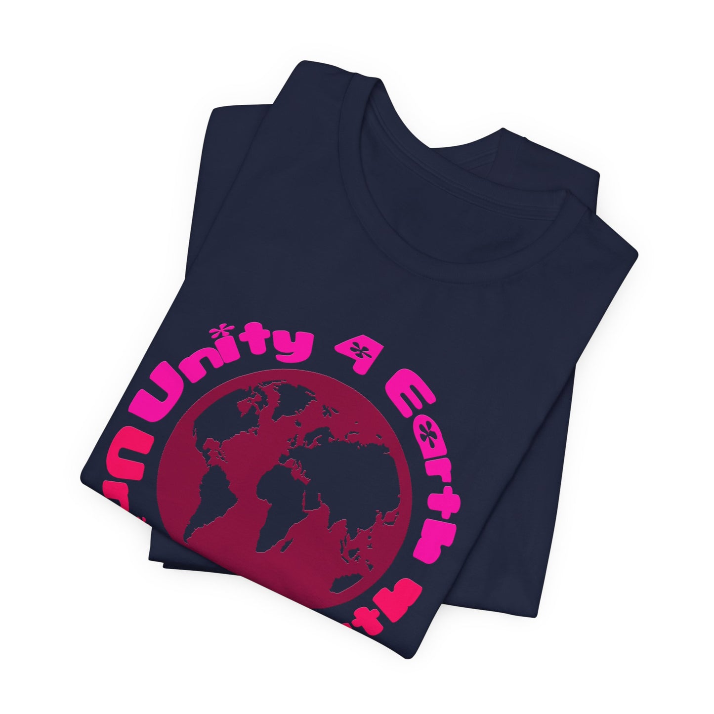Unity 4 Earth Pink T-Shirt Short Sleeve
