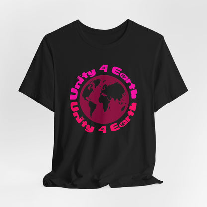 Unity 4 Earth Pink T-Shirt Short Sleeve