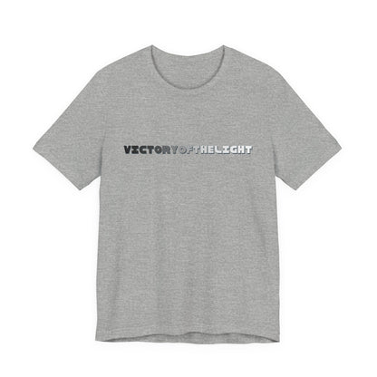 Victory Of The Light Grey Banner T-Shirt Short Sleeve
