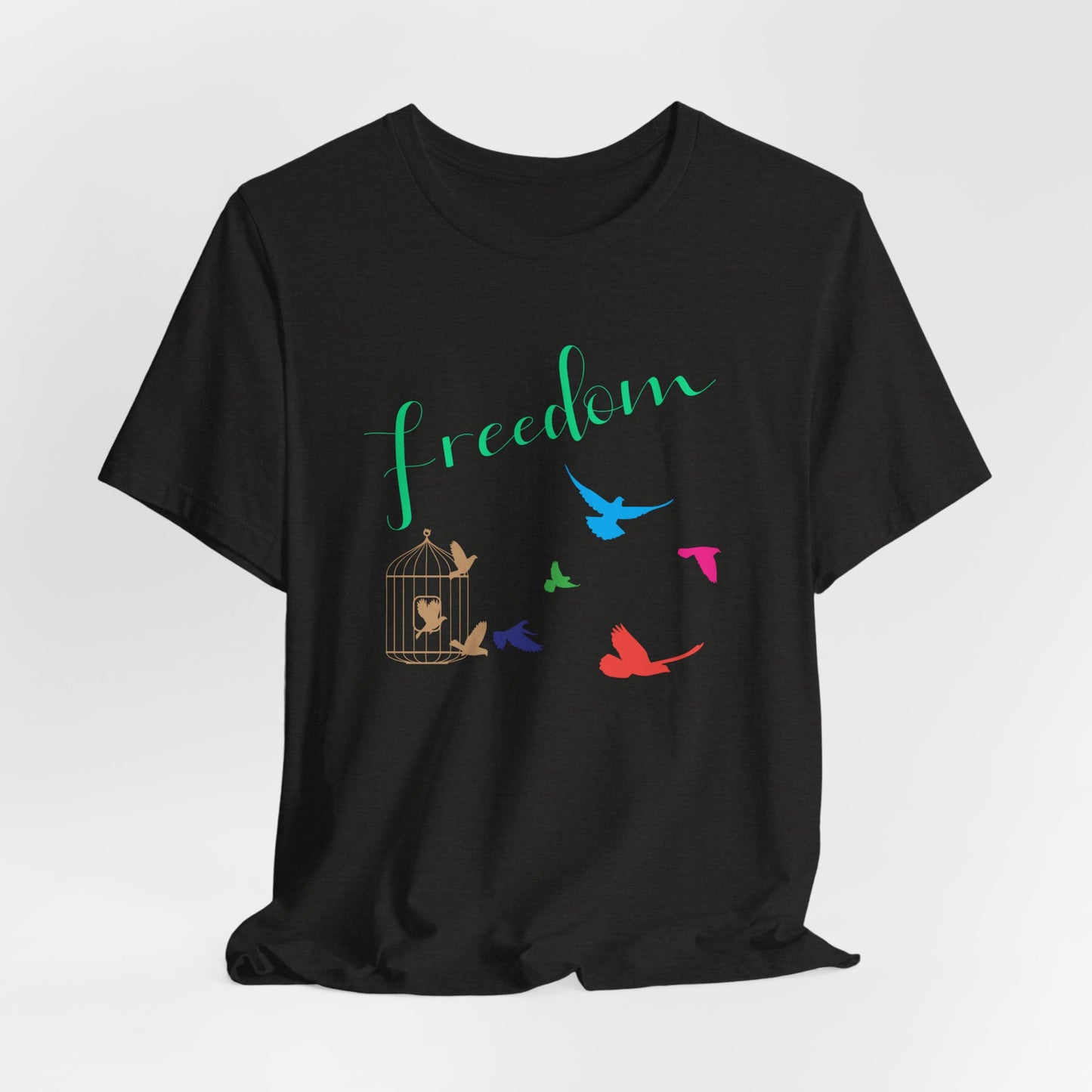 Freedom Birds T‑Shirt Short Sleeve