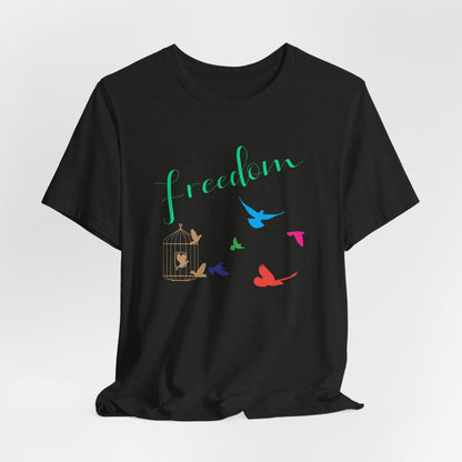 Freedom Birds T‑Shirt Short Sleeve
