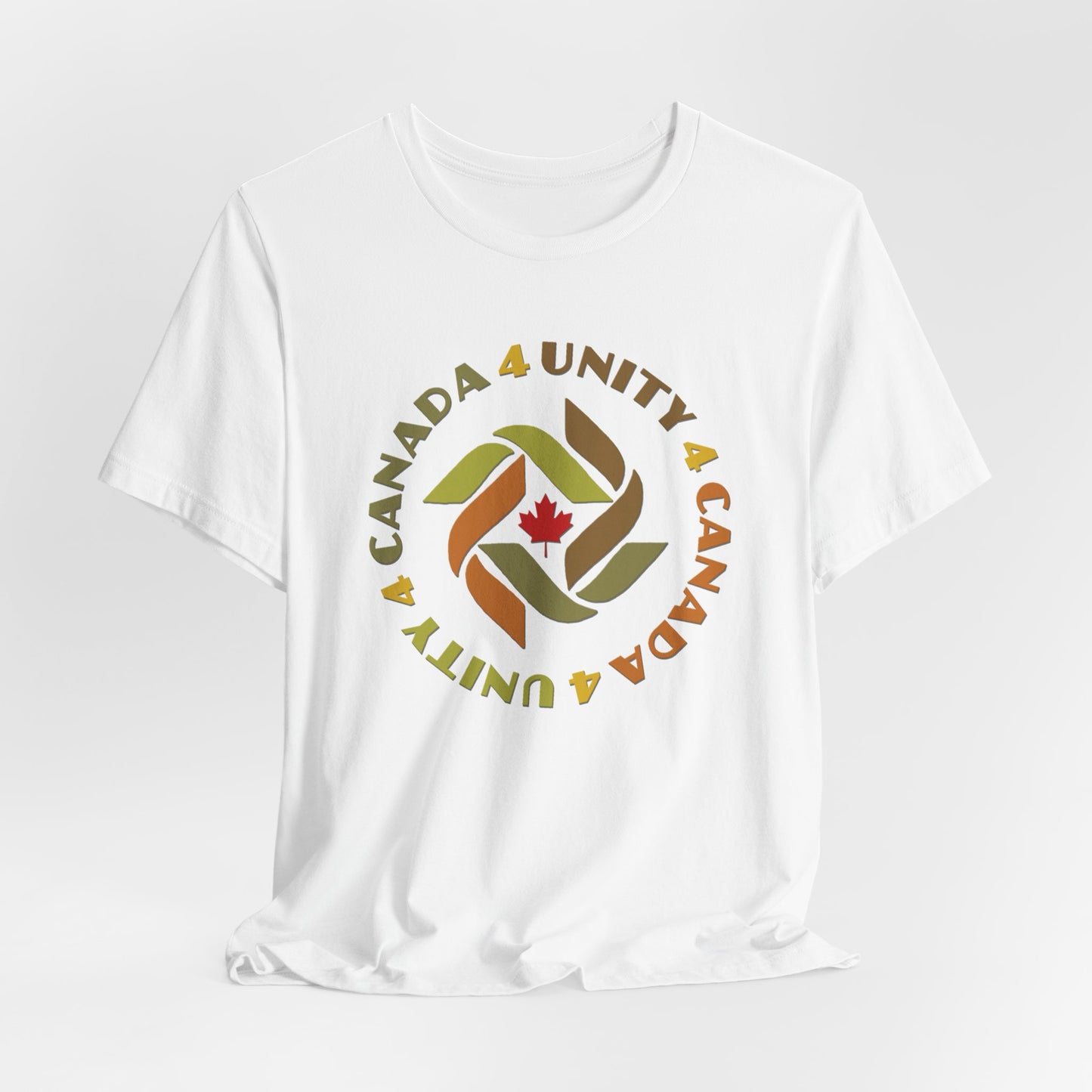 Unity 4 Canada Earth Tones T-Shirt Short Sleeve