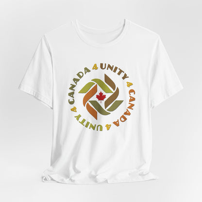 Unity 4 Canada Earth Tones T-Shirt Short Sleeve