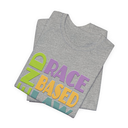 END RACE BASED LAW Pastel T-Shirt Short Sleeve