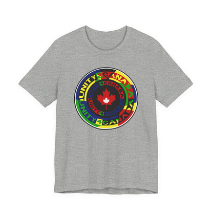 Unity 4 Canada Multi Colour T-Shirt Short Sleeve