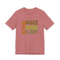 END RACE BASED LAW Earth Tones T-Shirt Short Sleeve
