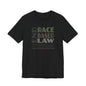 END RACE BASED LAW Canada Grey T-Shirt Short Sleeve