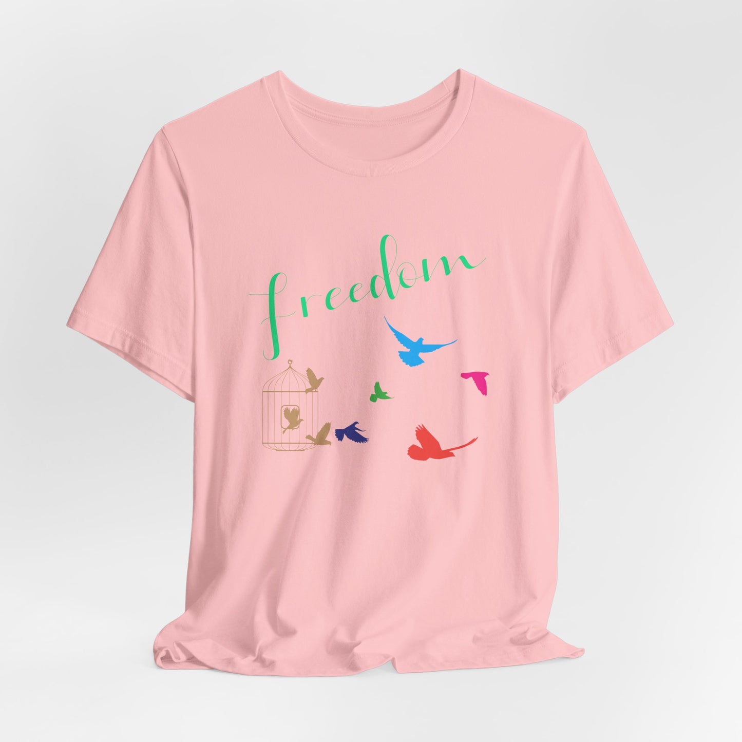 Freedom Birds T‑Shirt Short Sleeve