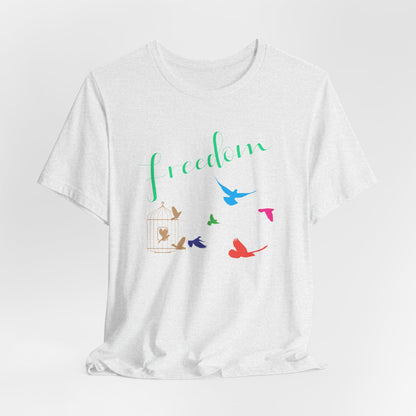 Freedom Birds T‑Shirt Short Sleeve