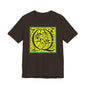 Q Scroll Yellow T-Shirt Short Sleeve