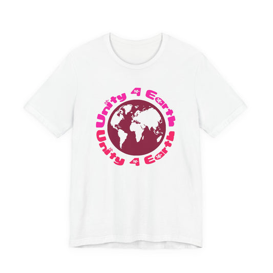 Unity 4 Earth Pink T-Shirt Short Sleeve