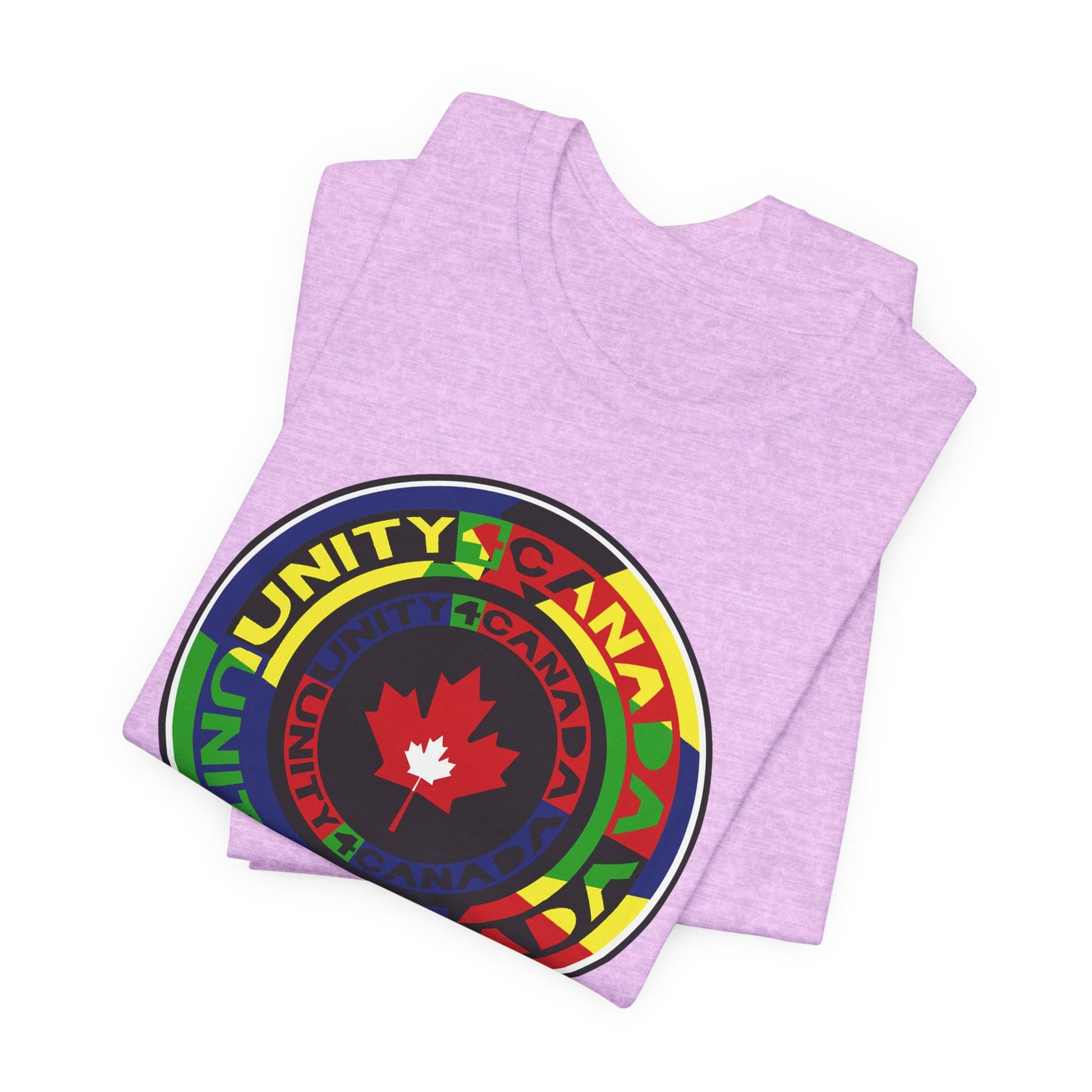 Unity 4 Canada Multi Colour T-Shirt Short Sleeve
